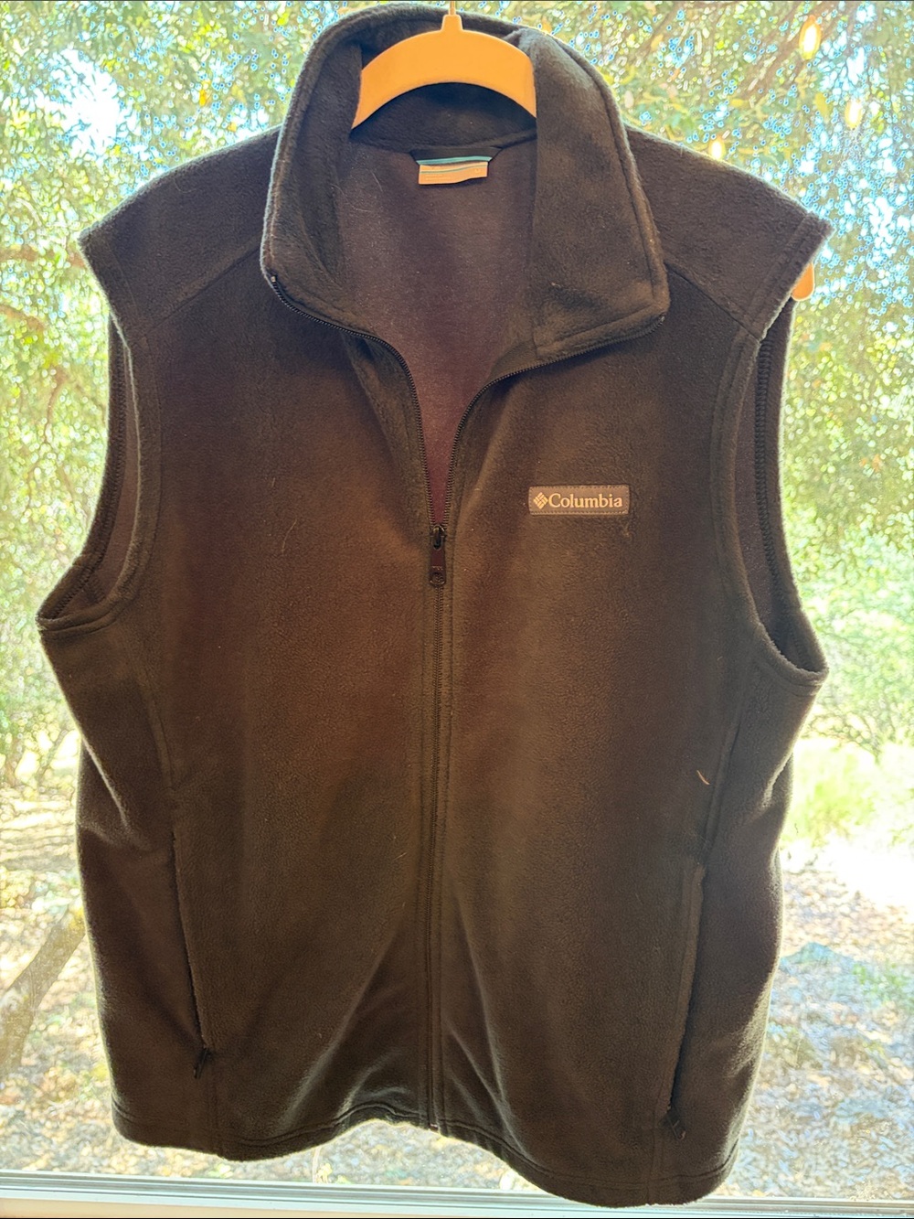Columbia Men's GrayFleece Vest - Full Zip